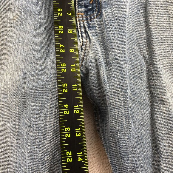 Levis Signature Mens Jeans Size 30x32 Loose Straight Leg Blue Denim Casual - Picture 7 of 14